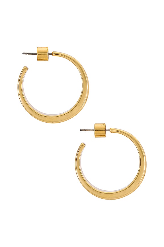 view 2 of 2 PLEATED フープ in Gold