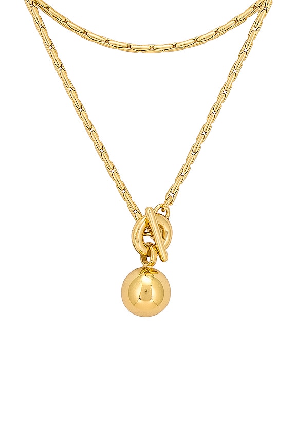 view 2 of 2 Constance Wrap in Gold