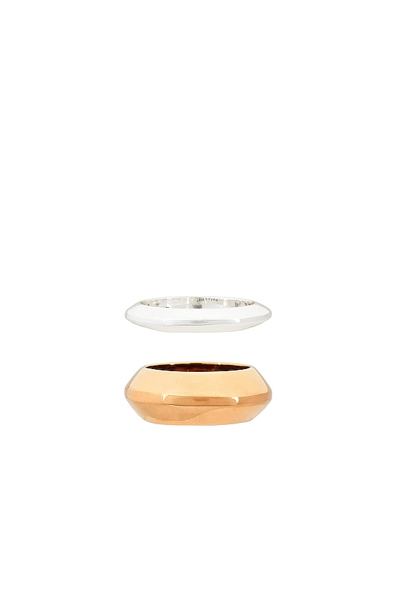 view 2 of 3 Toni Ring Set in Two Tone