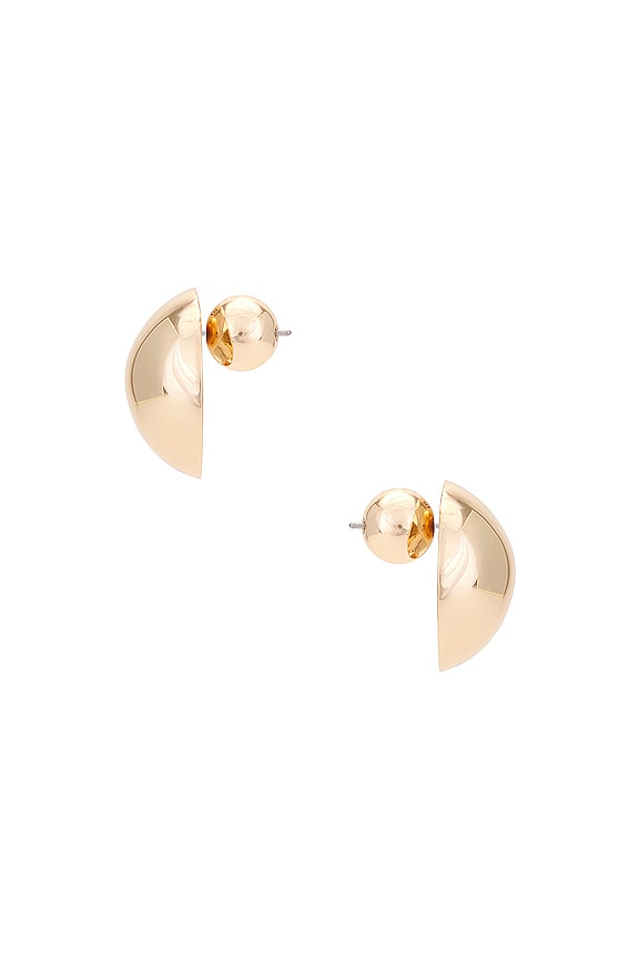 view 2 of 2 Aurora Large Stud in Gold