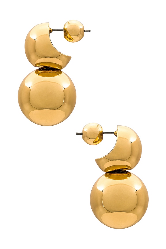 view 2 of 2 AVA 귀걸이 in Gold