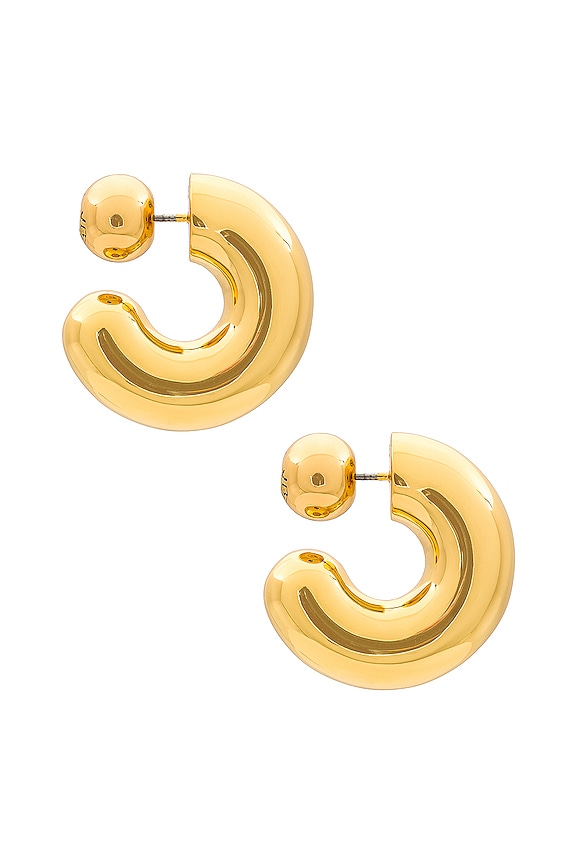 view 2 of 3 Tome Large Hoops in Gold
