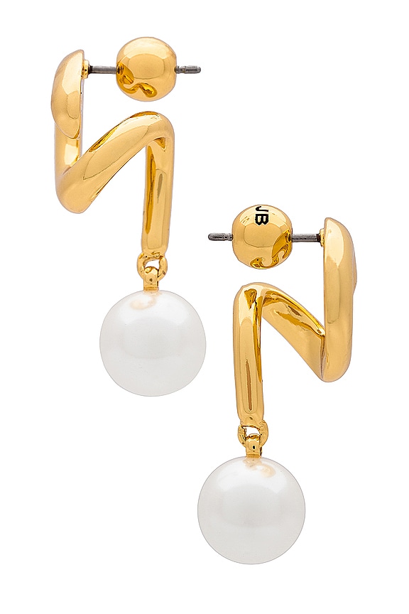 view 2 of 2 Daphne Earring in Gold