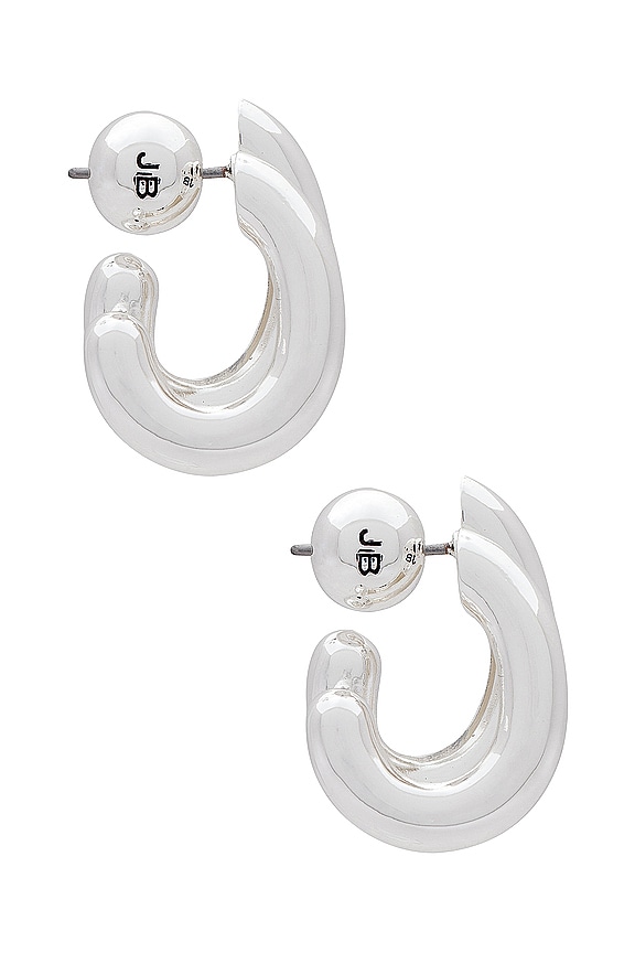 view 2 of 3 Florence Earrings in Silver