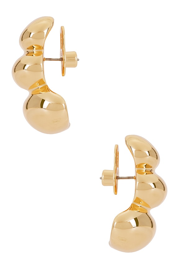 view 2 of 2 BOUCLES D'OREILLES NON-STOP in Gold