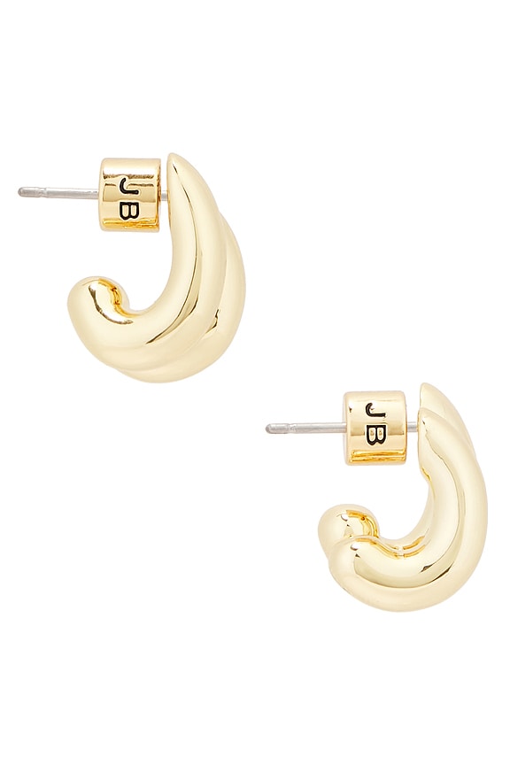 view 2 of 3 Mini Florence Earrings in Gold