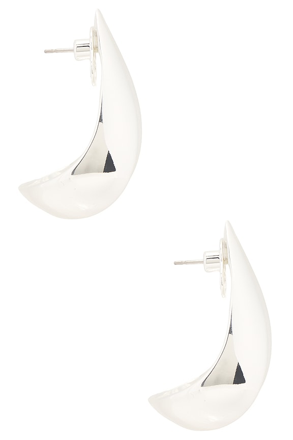 view 2 of 3 MARGAUX 스테이트먼트 귀걸이 in Silver