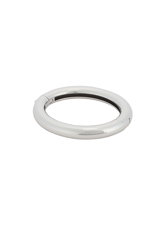 view 2 of 3 Gia Mega Bangle in Platinum