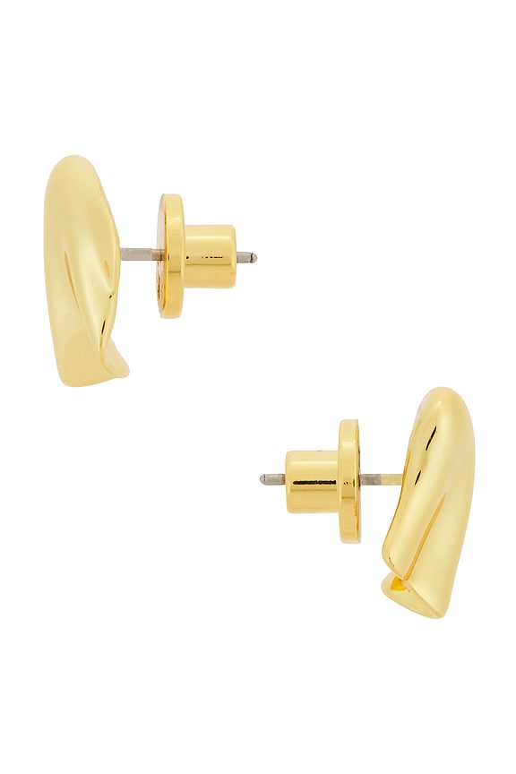 view 2 of 2 BOUCLES D'OREILLES ZOE in Gold