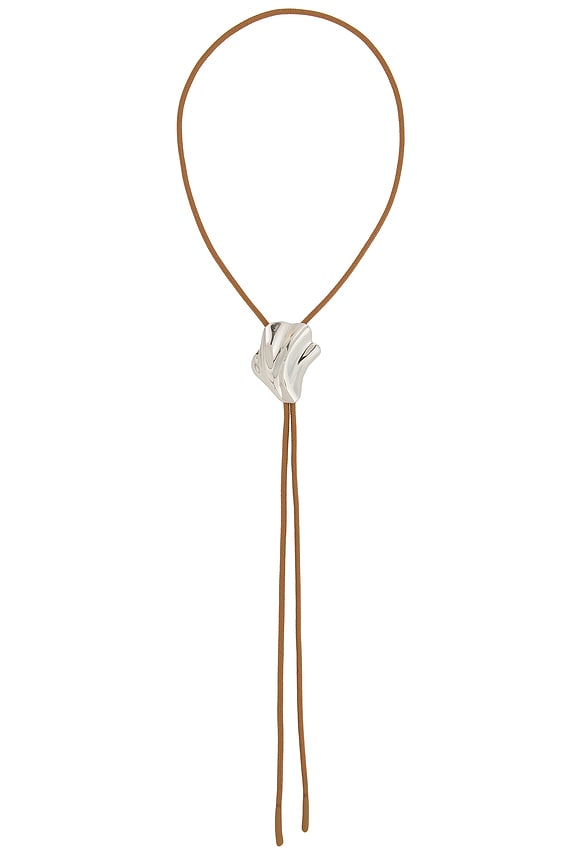 view 1 of 3 Lydia Bolo Tie in Silver