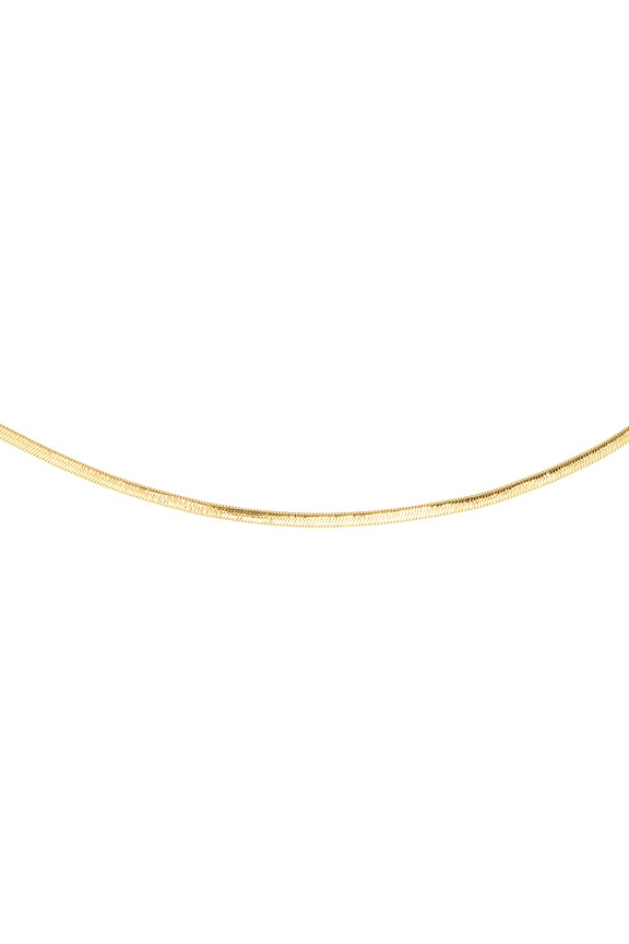 view 2 of 2 Zeina Slim Chain in Gold