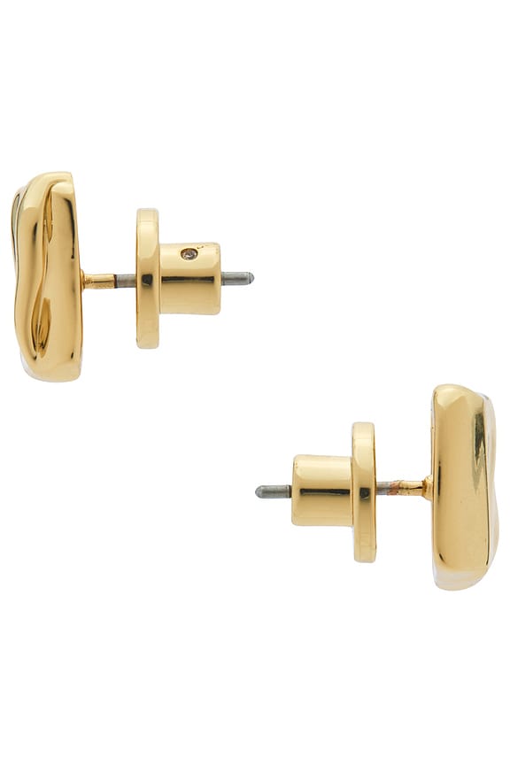 view 2 of 2 CLOUS D'OREILLES SUNDRA in Gold