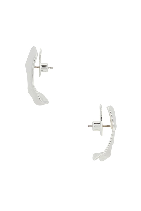 view 2 of 2 SUNDRA スタッズイヤリング in Silver