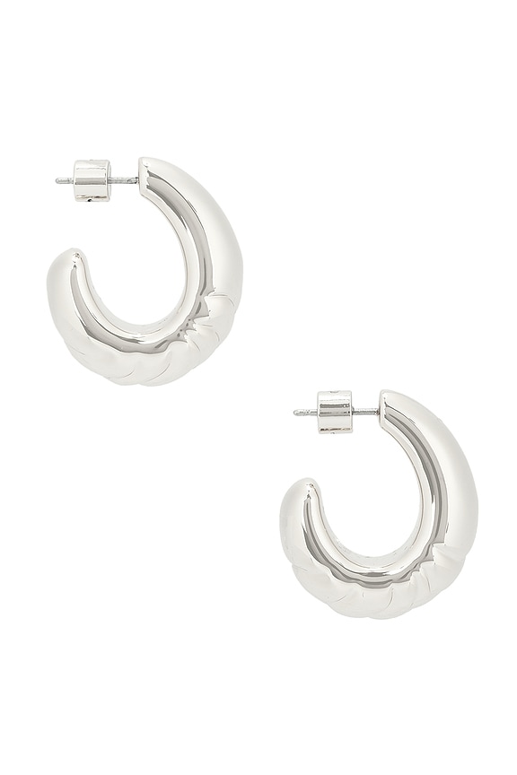 view 2 of 3 PENDIENTES NELLE in Silver