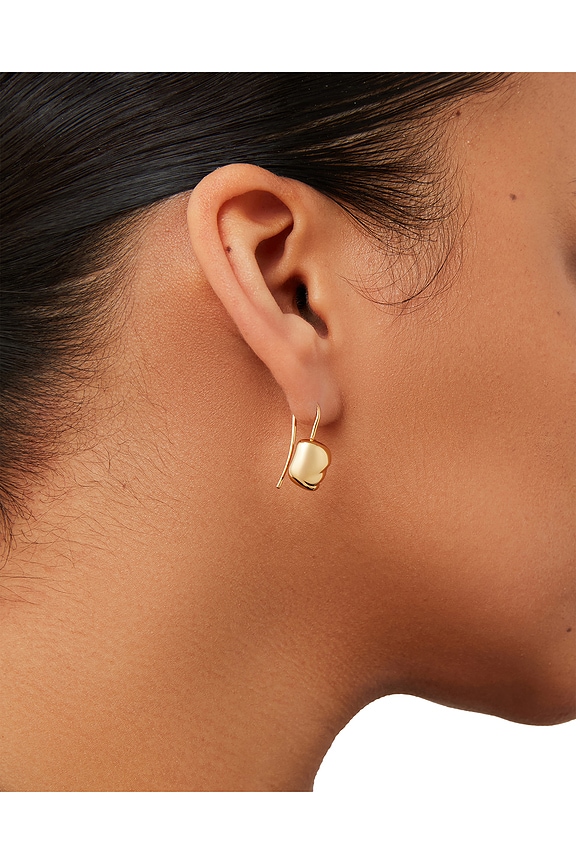 view 2 of 3 PENDIENTES RUE in Gold