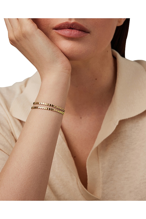 view 2 of 2 BRACELET EN MAILLONS AMALFI in Gold