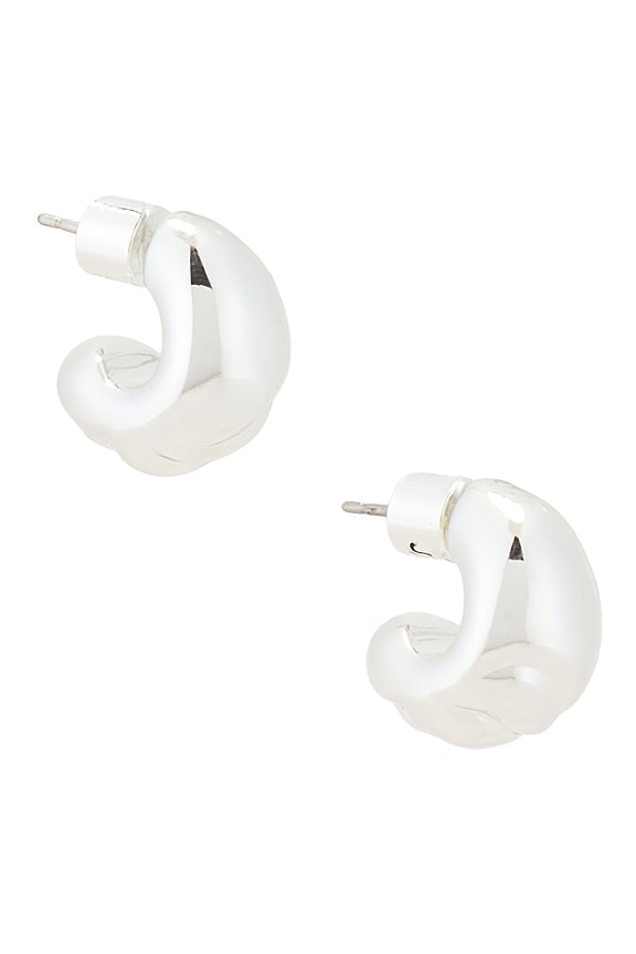 view 1 of 3 PENDIENTES DE ARO NELLE in Silver