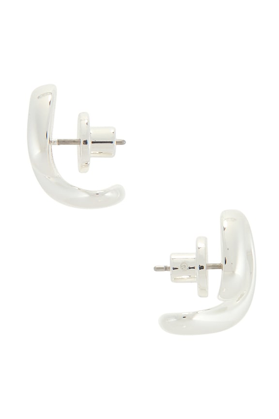 view 2 of 2 CLOUS D'OREILLES GIO in Silver