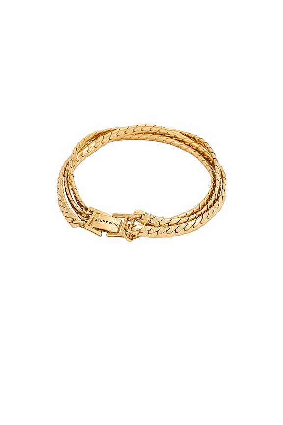 view 2 of 3 Priya Layered Bracelet in Gold