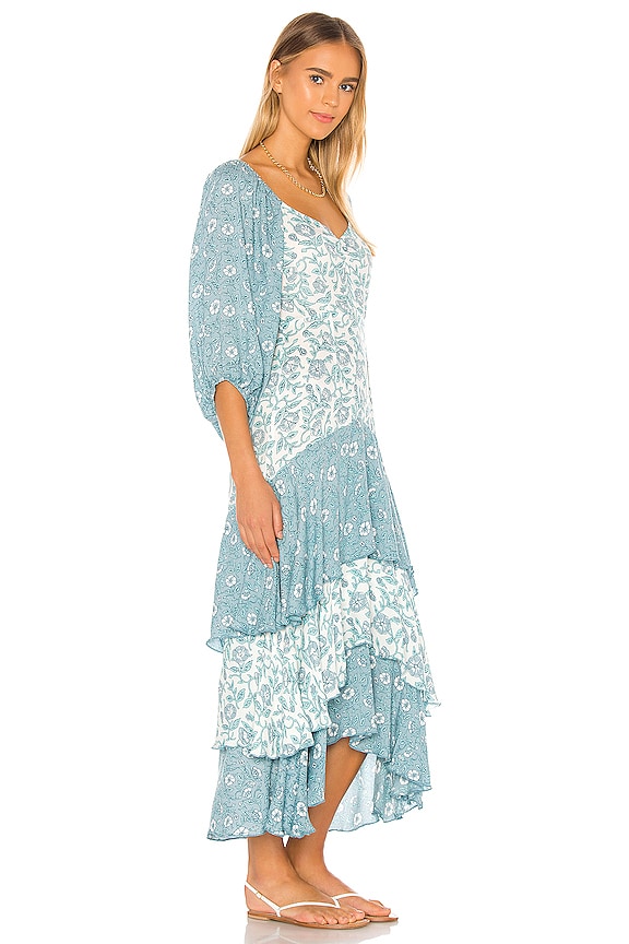 view 2 of 3 MAXIVESTIDO COMOROS in Bellflower Blue