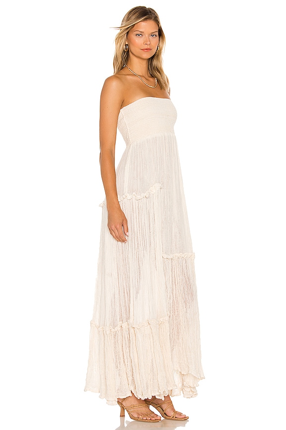 view 2 of 3 Lavender Fields Maxi Dress in Gauze Natural