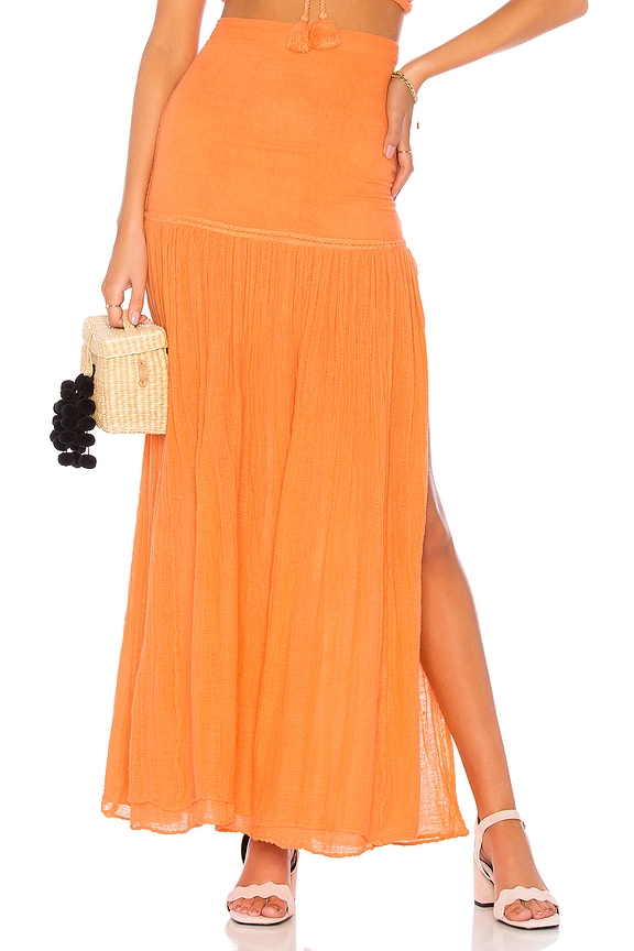 view 1 of 4 Lia Maxi Skirt in Embers