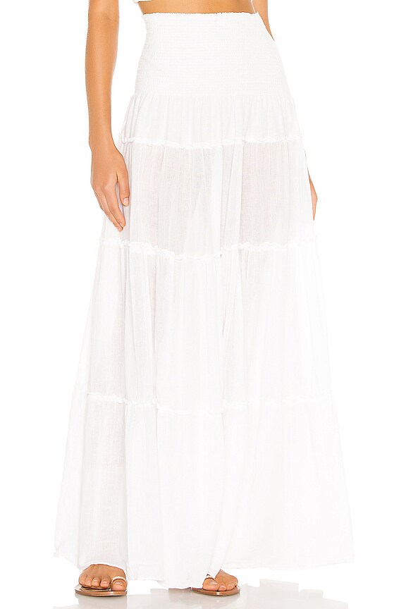 Jen's Pirate Booty Monara Maxi Skirt in White | REVOLVE