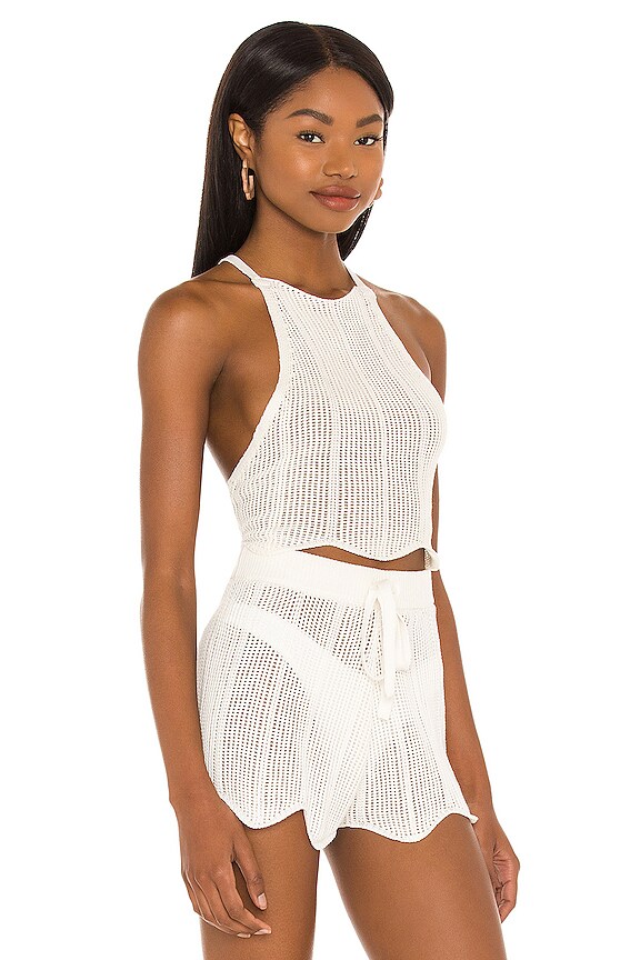 view 2 of 4 Lanikai Top in Coconut Cream