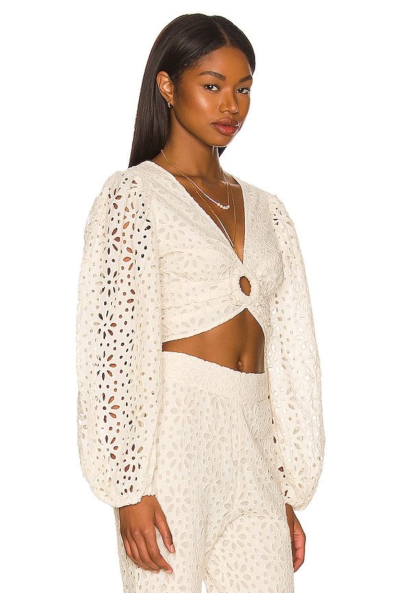 view 2 of 4 Getaway Top in Flower Power Natural