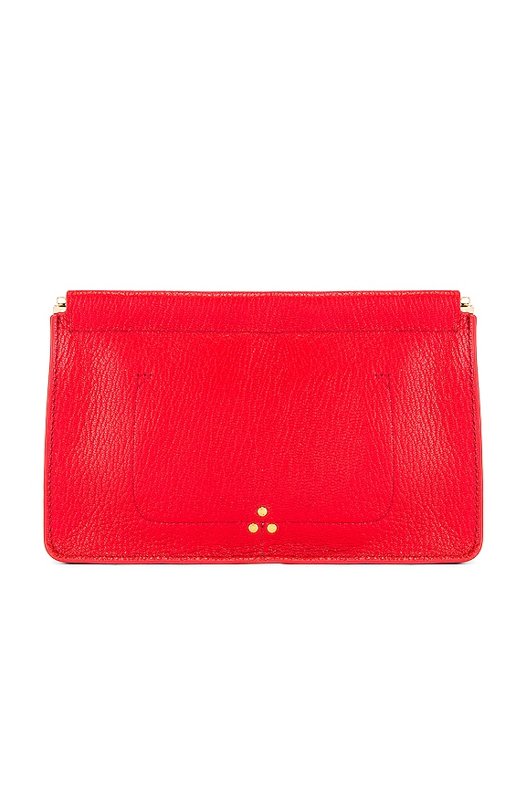 view 2 of 5 POCHETTE CLIC CLAC in Rouge