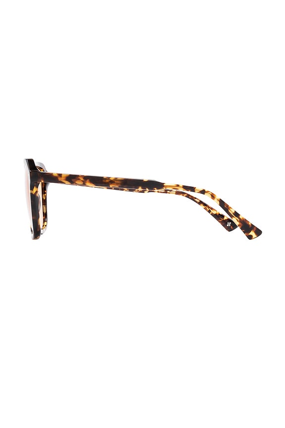 view 2 of 3 LUNETTES DE SOLEIL THE ELMA in Yellow Tortoise