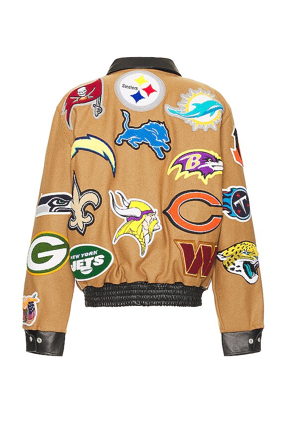 view 2 of 4 NFL Jacket in Brown