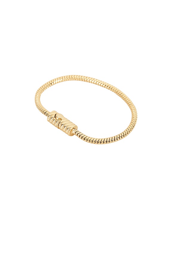 view 1 of 3 BRAZALETE MADISON FLEX in Yellow Gold