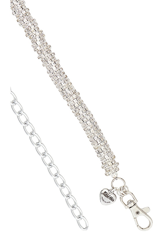 view 2 of 3 NALA 벨트 in Silver & Pearl