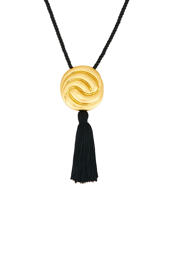 view 2 of 3 COLLAR COLGANTE HEBE in Gold & Black