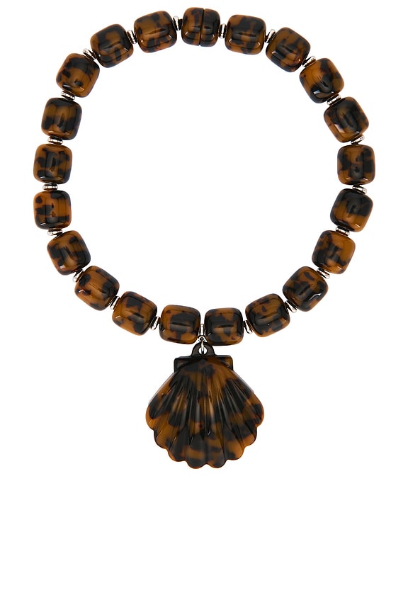 view 1 of 3 Asty Necklace in Brown