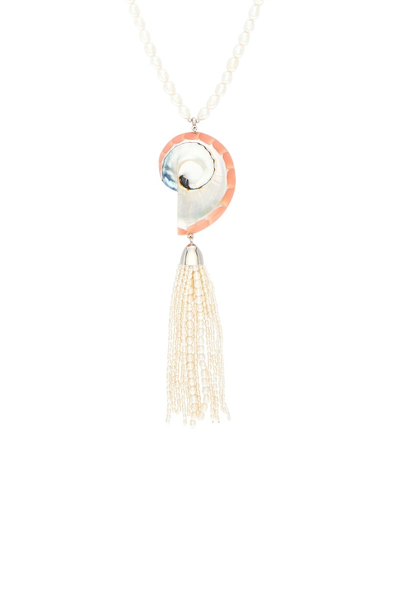 view 2 of 3 x REVOLVE Eros Necklace in Pearl & Pink