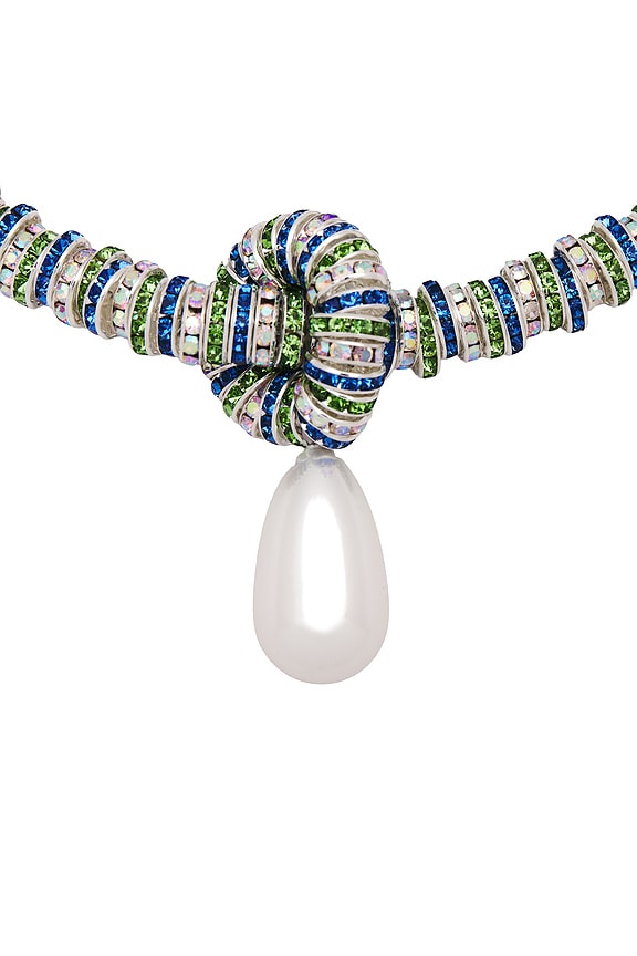 view 2 of 2 Pearl Drop Necklace in Multi