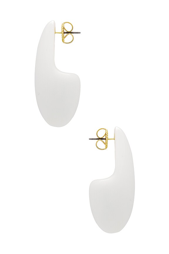 view 2 of 2 Musgrave Earrings in White