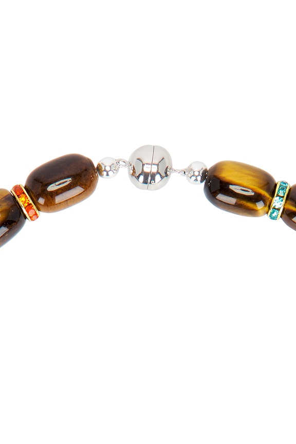 view 2 of 3 Donna Necklace in Brown/multi