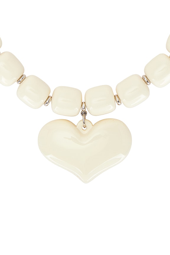 view 2 of 2 Amore Necklace in Ivory