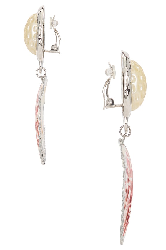 view 2 of 2 PENDIENTES NAVAGIO in Silver