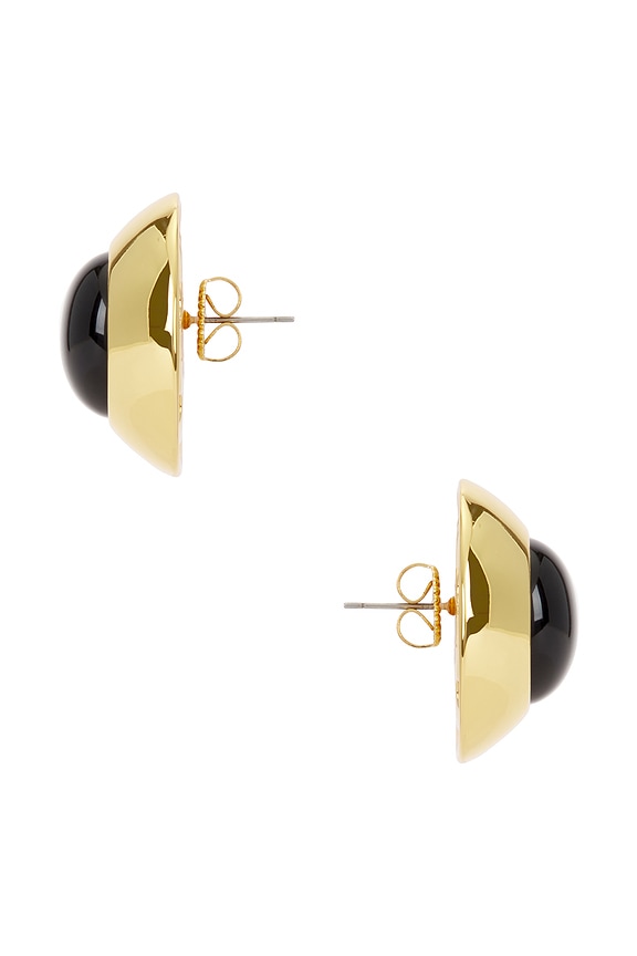 view 2 of 2 BOMBE イヤリング in Gold & Black