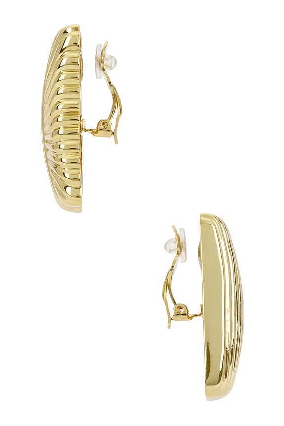 view 2 of 2 JC4 ステートメントイヤリング in Gold