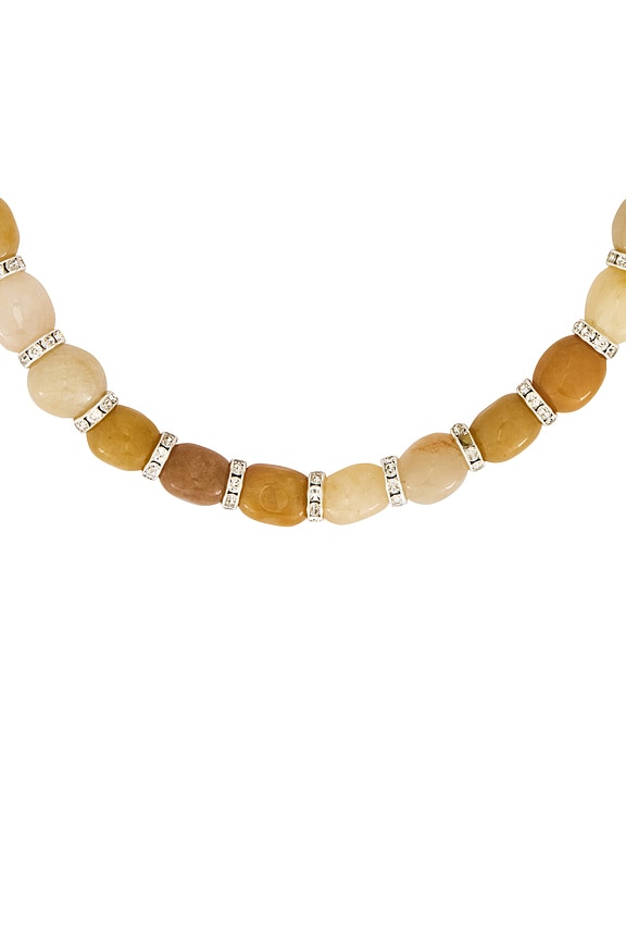 view 2 of 2 Odette Necklace in Yellow