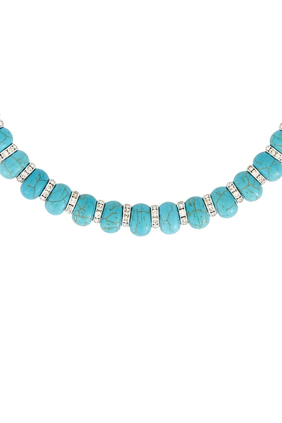 view 2 of 2 Thea Necklace in Turquoise