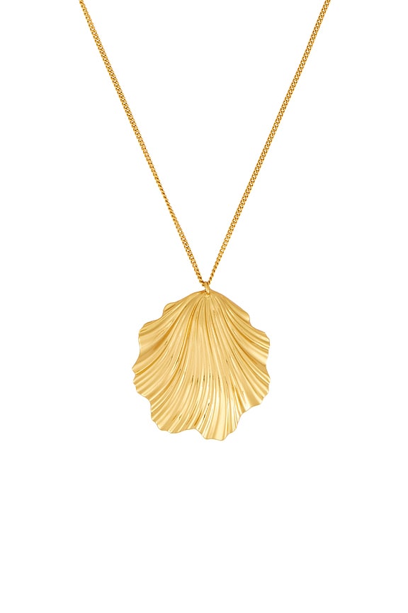 view 2 of 2 Coquille Necklace in Gold