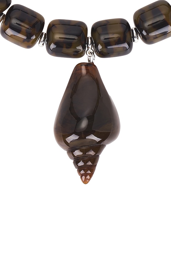 view 2 of 3 Concha Necklace in Tortoise