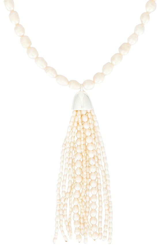 view 2 of 2 Delfina Necklace in Pearl