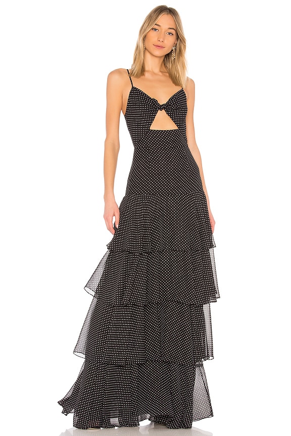 view 1 of 3 Jill by Jill Stuart Cut Out Dress in Black & White